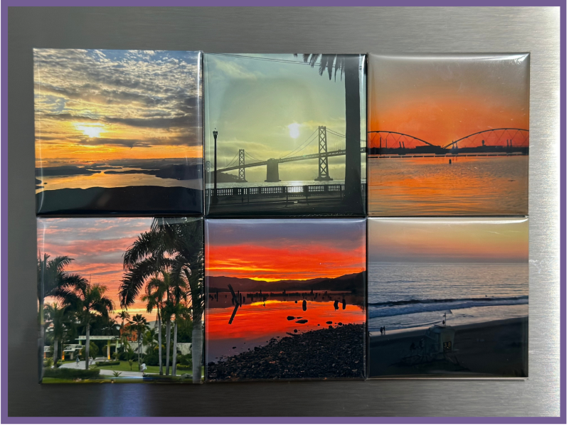 Photo Magnets: Square 2.5"