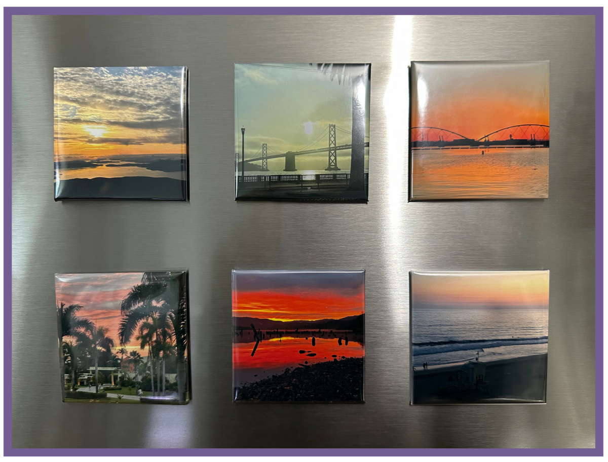 Photo Magnets: Square 2.5"