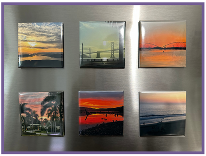 Photo Magnets: Square 2.5"
